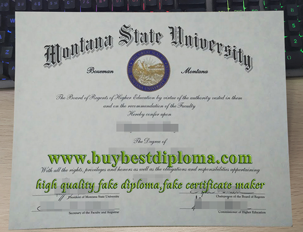 fake Montana State University diploma, buy Montana State University degree, fake MSU diploma,