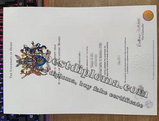 University of Derby diploma
