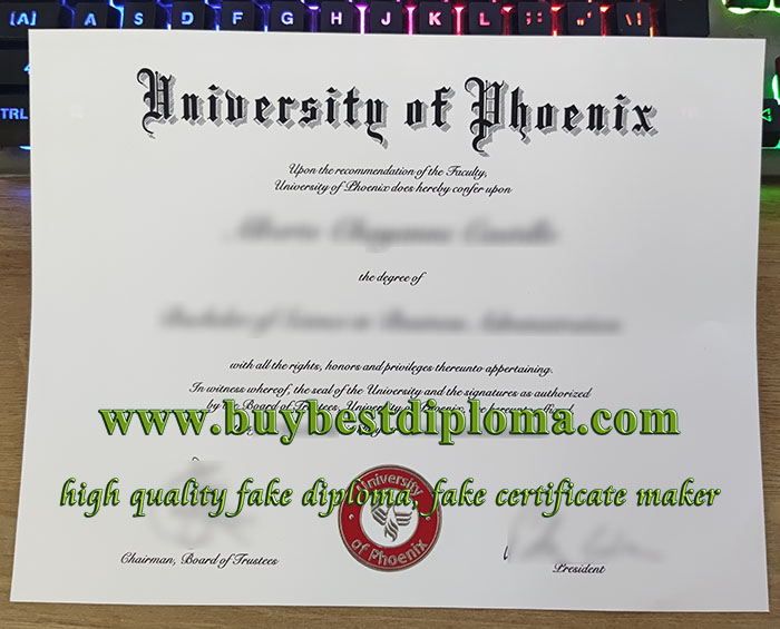 University of Phoenix diploma, University of Phoenix degree, University of Phoenix certificate,