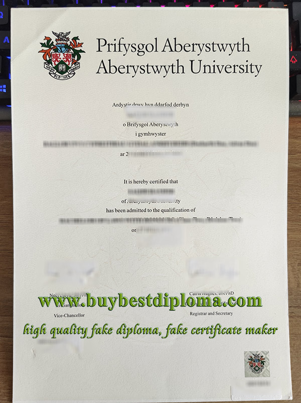 Aberystwyth University degree, Aberystwyth University diploma, Prifysgol Aberystwyth degree,