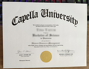 Capella University diploma, fake Capella University degree, Capella University certificate,