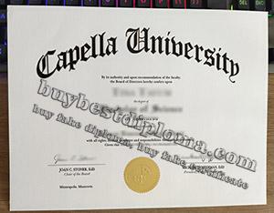 Capella University diploma, fake Capella University degree, Capella University certificate,