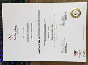 Goulburn Ovens Institute of TAFE certificate, fake GOTAFE certificate, GOTAFE diploma,