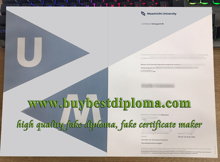 Maastricht University certificate, Maastricht University degree, fake Maastricht University diploma,