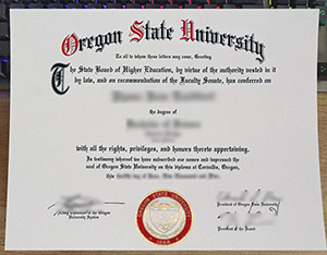 Oregon State University degree, Oregon State University diploma, fake Oregon State University certificate,
