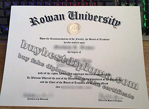 Rowan University diploma, Rowan University degree, Rowan University certificate,