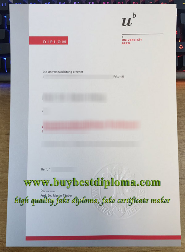 Universität Bern urkunde, University of Bern diploma, fake Universität Bern certificate,