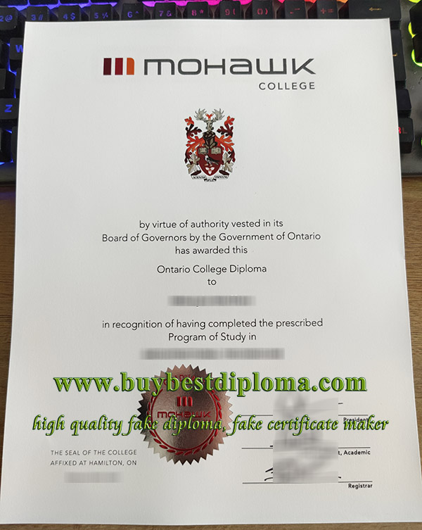 Mohawk College diploma, Mohawk College degree, Mohawk College certificate, 莫霍克学院毕业证,