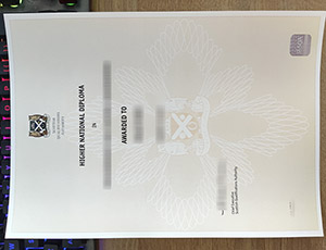 Scotland Higher National Diploma, fake SQA certificate, fake HND certificate,