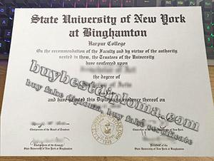 Binghamton University SUNY diploma, fake Binghamton University certificate, SUNY Binghamton University degree,