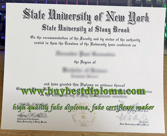 Stony Brook University diploma, SUNY at Stony Brook certificate, fake Stony Brook University SUNY degree,