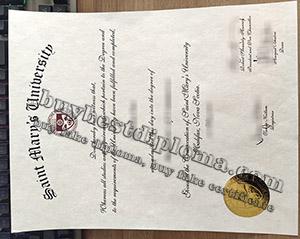 Saint Mary's University diploma, Saint Mary's University degree, Saint Mary's University certificate, 圣玛丽大学文凭,