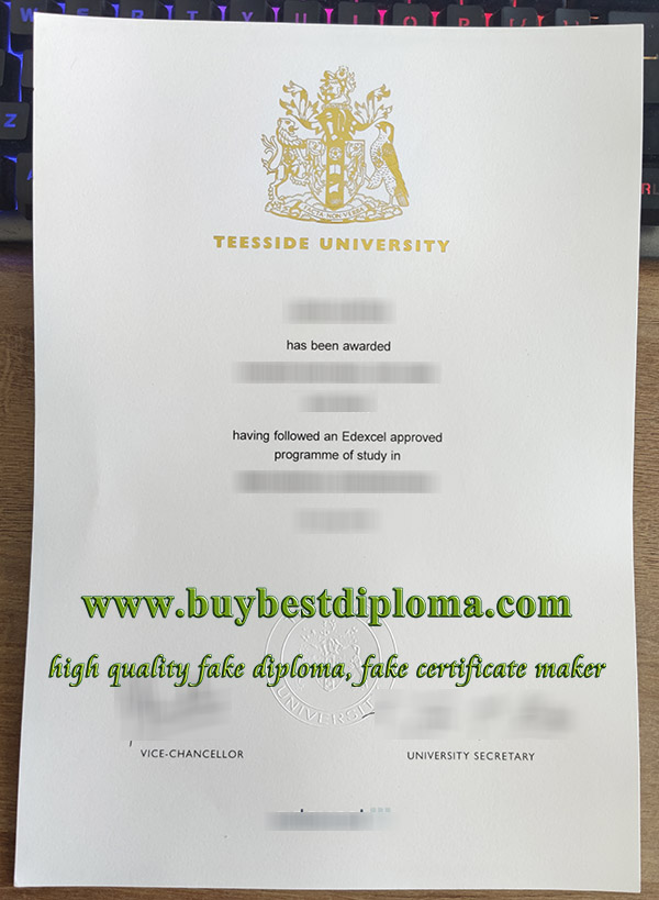 Teesside University diploma, Teesside University certificate, buy Teesside University certificate, 提赛德大学毕业证