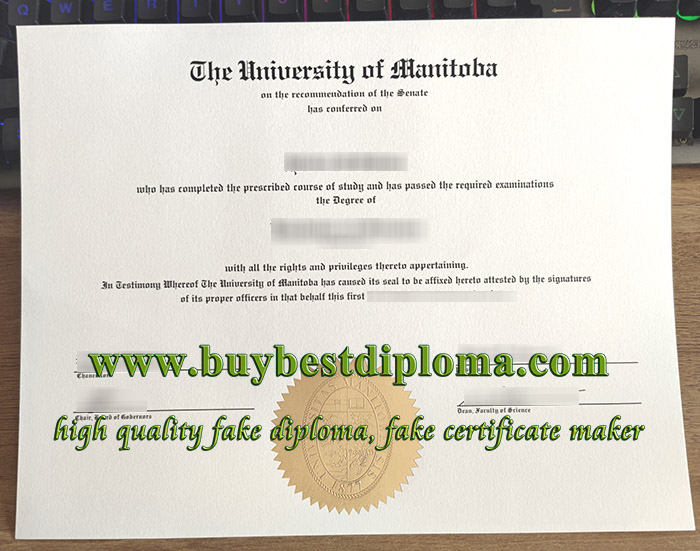 University of Manitoba diploma, University of Manitoba degree, University of Manitoba certificate, 曼尼托巴大学毕业证,