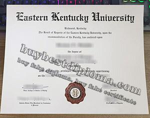 Eastern Kentucky University degree, Eastern Kentucky University diploma, fake EKU certificate, 东肯塔基州大学毕业证,