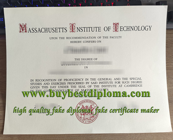 Massachusetts Institute of Technology diploma, Massachusetts Institute of Technology certificate, fake MIT diploma, 麻省理工学院毕业证,