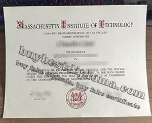 Massachusetts Institute of Technology diploma, Massachusetts Institute of Technology certificate, fake MIT diploma, 麻省理工学院毕业证,