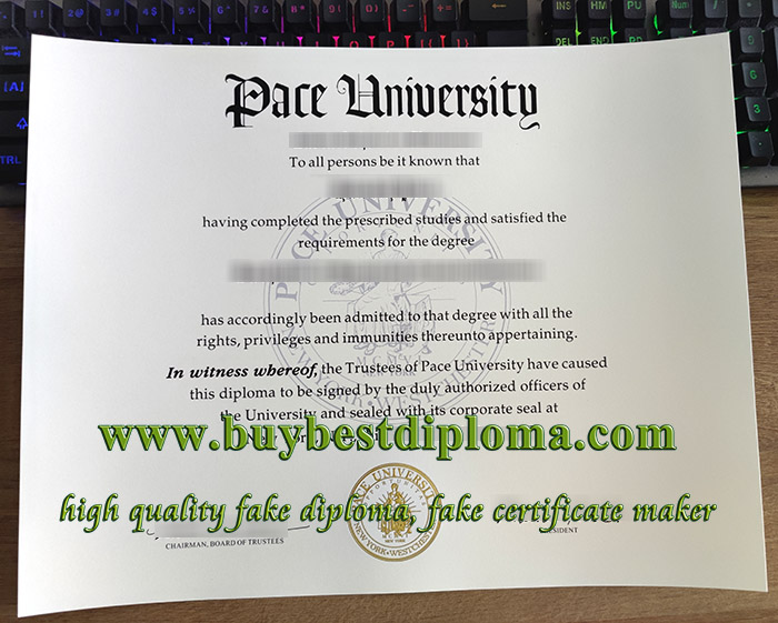 Pace University degree, Pace University diploma, Pace University certificate, 佩斯大学文凭,