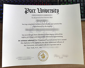 Pace University degree, Pace University diploma, Pace University certificate, 佩斯大学文凭,