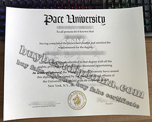 Pace University degree, Pace University diploma, Pace University certificate, 佩斯大学文凭,