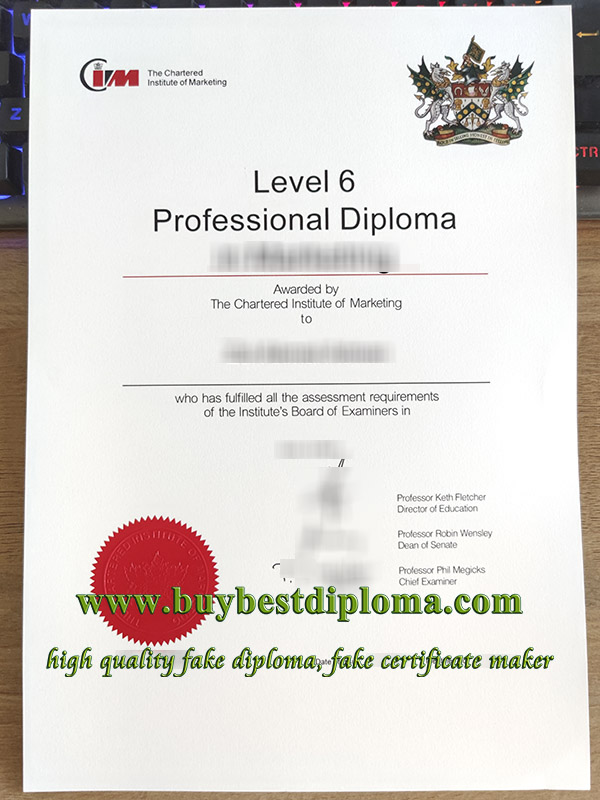 Chartered Institute of Marketing diploma, fake CIM certificate, CIM professional diploma, 英国特许营销协会文凭,