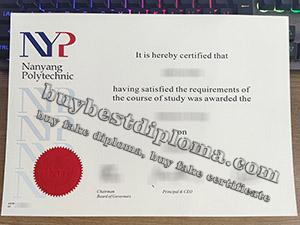 Nanyang Polytechnic degree, Nanyang Polytechnic diploma, fake NYP diploma, 南洋理工学院文凭,