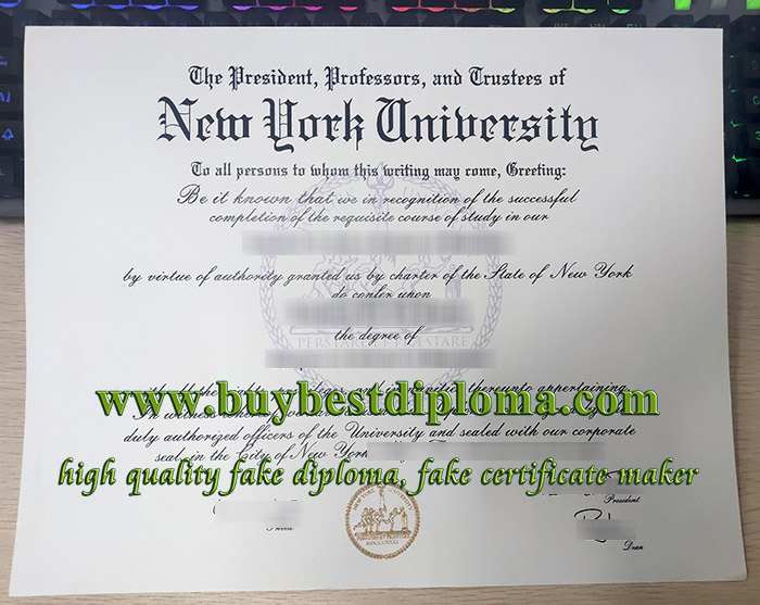 New York University degree, New York University diploma, fake NYU certificate, 纽约大学毕业证,