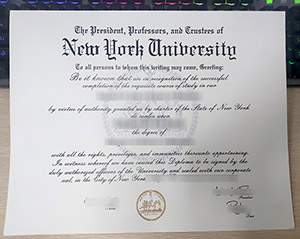 New York University degree, New York University diploma, fake NYU certificate, 纽约大学毕业证,