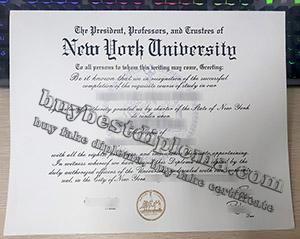 New York University degree, New York University diploma, fake NYU certificate, 纽约大学毕业证,