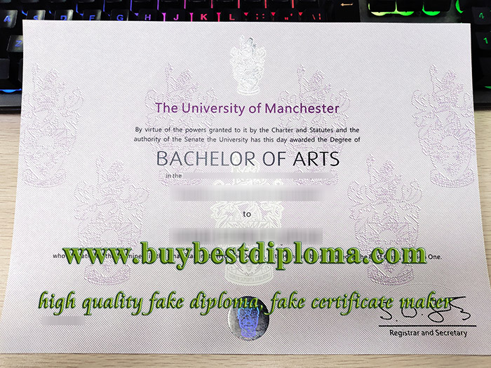 University of Manchester degree, University of Manchester certificate, University of Manchester diploma, 曼彻斯特大学毕业证,