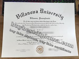 Villanova University diploma, Villanova University degree, fake Villanova University certificate, 维拉诺瓦大学毕业证,