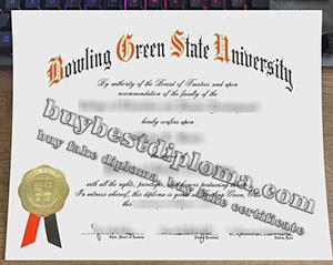 Bowling Green State University diploma, Bowling Green State University degree, fake Bowling Green State University certificate, 博林格林州立大学毕业证,