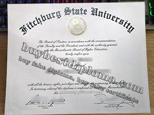 Fitchburg State University diploma, Fitchburg State University degree, fake FSU certificate, 菲奇堡州立大学毕业证,