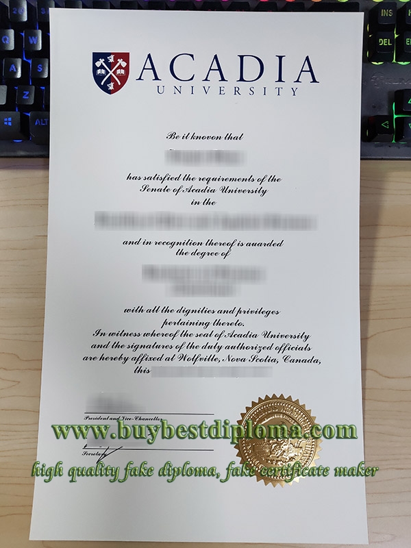 Acadia University diploma, Acadia University degree, Acadia University certificate, 阿卡迪亚大学文凭,