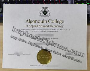 Algonquin College diploma 2021, Algonquin College degree, Algonquin College certificate,