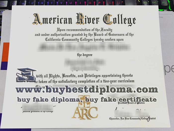 American River College diploma, American River College associate degree,