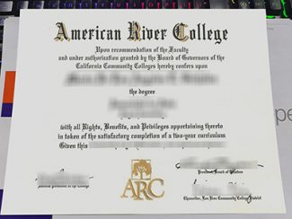 American River College diploma, American River College associate degree,
