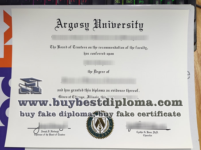 Argosy University diploma, fake Argosy University degree,
