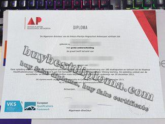 AP Hogeschool Antwerpen diploma, Artesis Plantijn University College Antwerp degree,