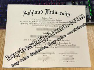 Ashland University diploma, Ashland University degree,