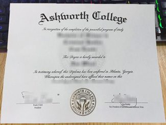 Ashworth College fake diploma, Ashworth College certificate,