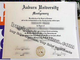 Auburn University at Montgomery diploma, fake Auburn University degree,