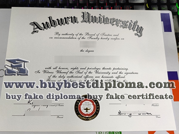 Auburn University fake diploma,