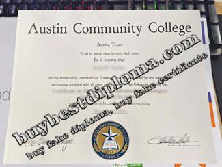 Austin Community College diploma, Austin Community College certificate,