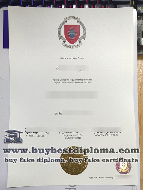 Australian Catholic University degree, Australian Catholic University diploma,