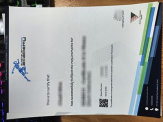 Australian Fitness Academy certificate, certificate in fitness,