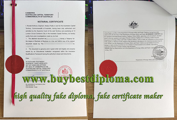 Australia Apostille, Australian notarization, Australian diploma authentication, Australian degree apostille,