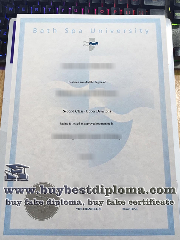 Bath Spa University degree, Bath Spa University certificate,