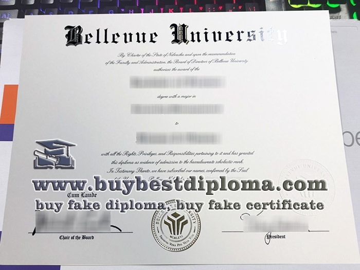 Bellevue University diploma, fake Bellevue University degree,