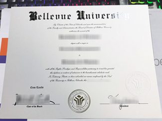 Bellevue University diploma, fake Bellevue University degree,